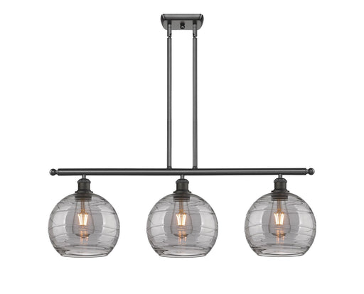 Innovations - 516-3I-OB-G1213-8SM - Three Light Island Pendant - Ballston - Oil Rubbed Bronze