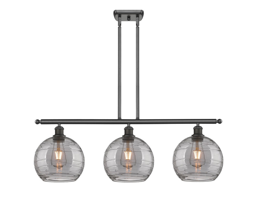 Innovations - 516-3I-OB-G1213-8SM - Three Light Island Pendant - Ballston - Oil Rubbed Bronze