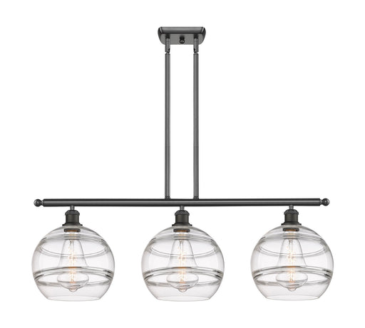 Innovations - 516-3I-OB-G556-10CL - Three Light Island Pendant - Ballston - Oil Rubbed Bronze