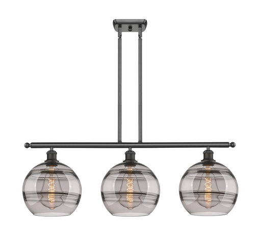 Innovations - 516-3I-OB-G556-10SM - Three Light Island Pendant - Ballston - Oil Rubbed Bronze