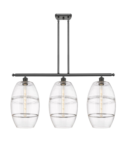 Innovations - 516-3I-OB-G557-10CL - Three Light Island Pendant - Ballston - Oil Rubbed Bronze