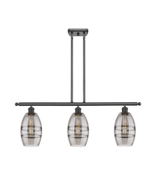 Innovations - 516-3I-OB-G557-6SM - Three Light Island Pendant - Ballston - Oil Rubbed Bronze