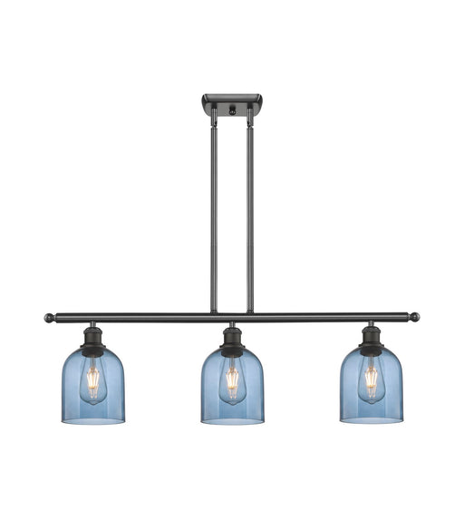 Innovations - 516-3I-OB-G558-6BL - Three Light Island Pendant - Ballston - Oil Rubbed Bronze