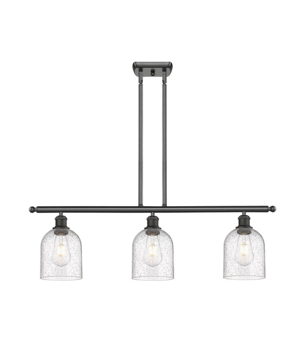 Innovations - 516-3I-OB-G558-6SDY - Three Light Island Pendant - Ballston - Oil Rubbed Bronze