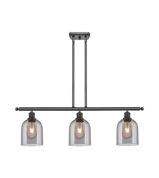 Innovations - 516-3I-OB-G558-6SM - Three Light Island Pendant - Ballston - Oil Rubbed Bronze