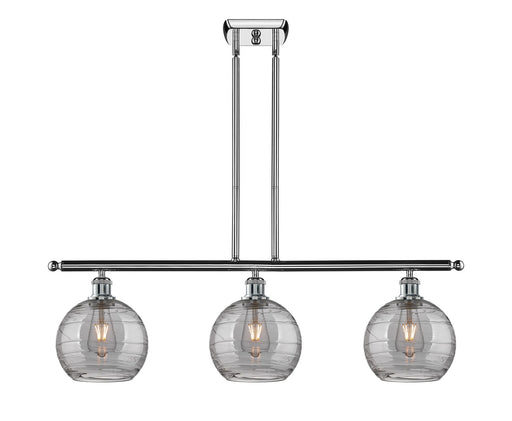Innovations - 516-3I-PC-G1213-8SM - Three Light Island Pendant - Ballston - Polished Chrome