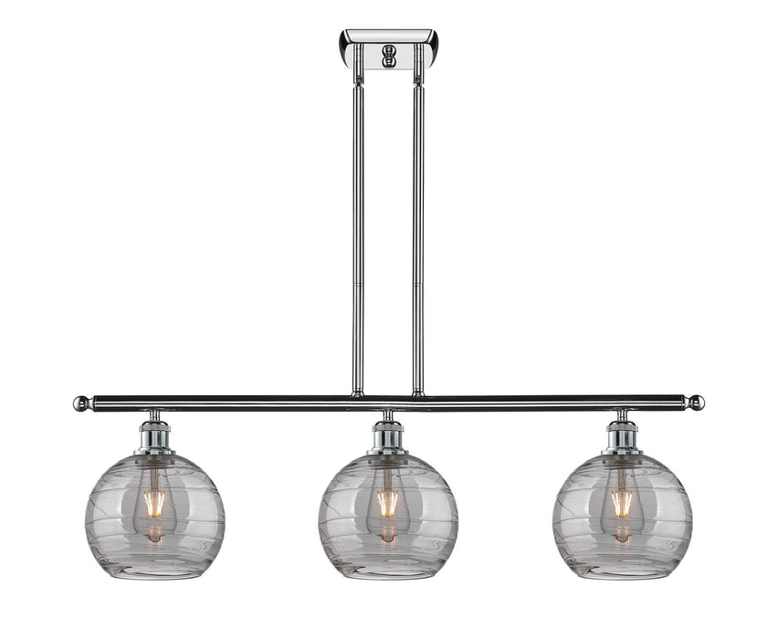 Innovations - 516-3I-PC-G1213-8SM - Three Light Island Pendant - Ballston - Polished Chrome