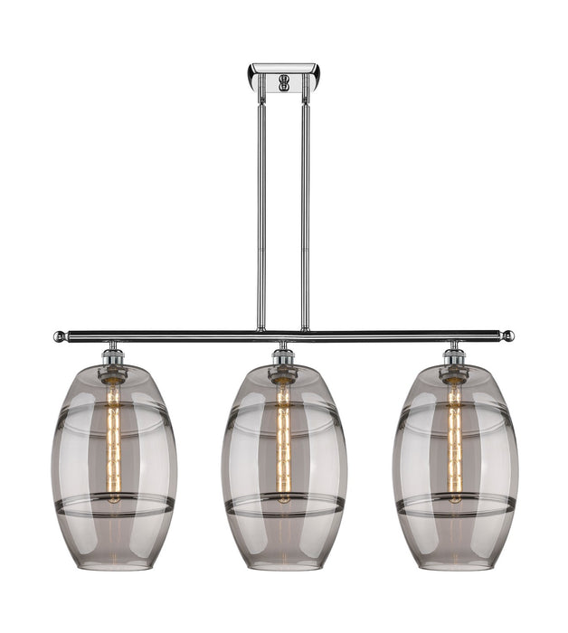 Innovations - 516-3I-PC-G557-10SM - Three Light Island Pendant - Ballston - Polished Chrome