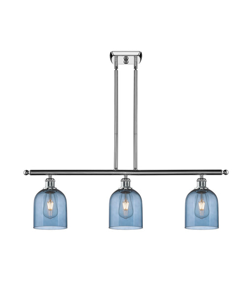 Innovations - 516-3I-PC-G558-6BL - Three Light Island Pendant - Ballston - Polished Chrome