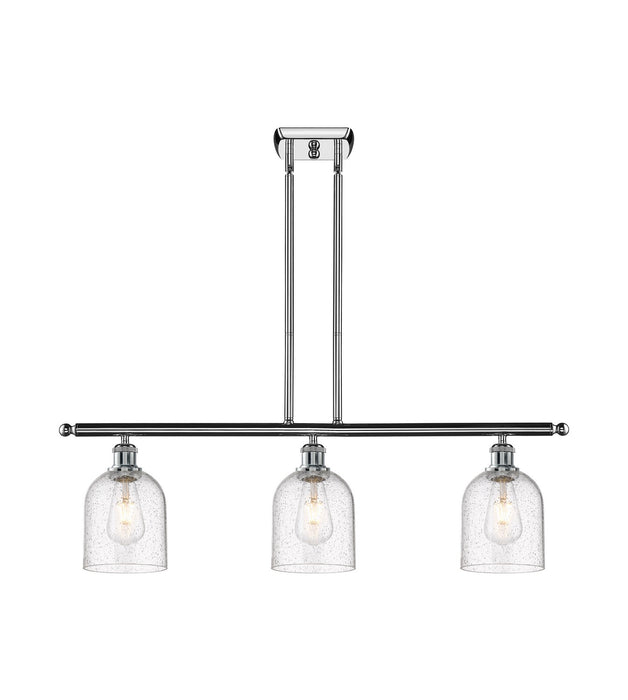 Innovations - 516-3I-PC-G558-6SDY - Three Light Island Pendant - Ballston - Polished Chrome