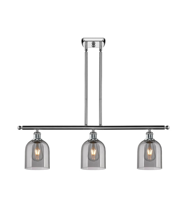 Innovations - 516-3I-PC-G558-6SM - Three Light Island Pendant - Ballston - Polished Chrome