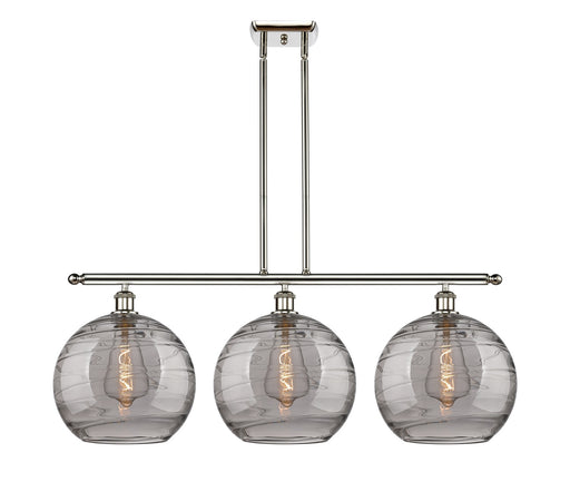 Innovations - 516-3I-PN-G1213-12SM - Three Light Island Pendant - Ballston - Polished Nickel