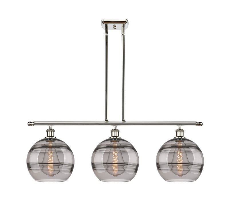 Innovations - 516-3I-PN-G556-10SM - Three Light Island Pendant - Ballston - Polished Nickel