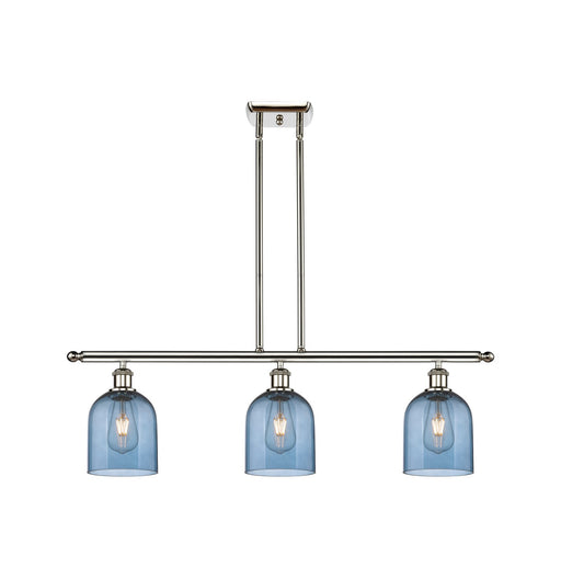 Innovations - 516-3I-PN-G558-6BL - Three Light Island Pendant - Ballston - Polished Nickel