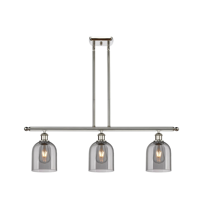 Innovations - 516-3I-PN-G558-6SM - Three Light Island Pendant - Ballston - Polished Nickel