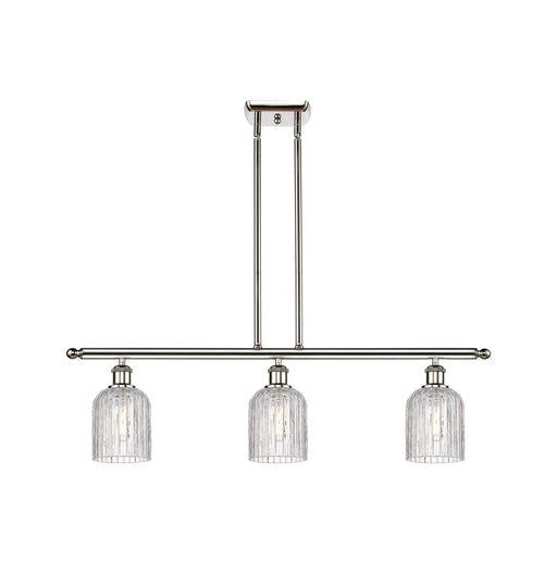 Innovations - 516-3I-PN-G559-5CL - Three Light Island Pendant - Ballston - Polished Nickel