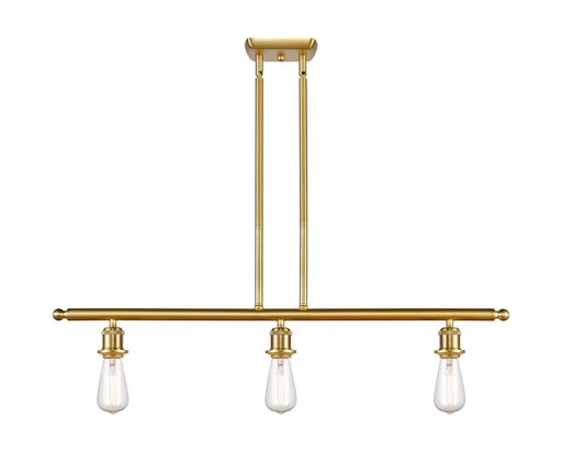 Innovations - 516-3I-SG - Three Light Island Pendant - Ballston - Satin Gold