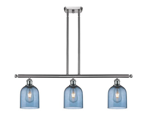 Innovations - 516-3I-SN-G558-6BL - Three Light Island Pendant - Ballston - Brushed Satin Nickel