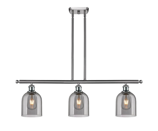 Innovations - 516-3I-SN-G558-6SM - Three Light Island Pendant - Ballston - Brushed Satin Nickel