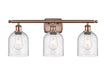 Innovations - 516-3W-AC-G558-6SDY - Three Light Bath Vanity - Ballston - Antique Copper