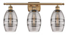 Innovations - 516-3W-BB-G557-6SM - Three Light Bath Vanity - Ballston - Brushed Brass