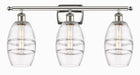 Innovations - 516-3W-PN-G557-6CL - Three Light Bath Vanity - Ballston - Polished Nickel