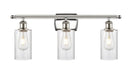 Innovations - 516-3W-PN-G804 - Three Light Bath Vanity - Ballston - Polished Nickel