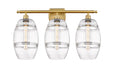 Innovations - 516-3W-SG-G557-8CL - Three Light Bath Vanity - Ballston - Satin Gold