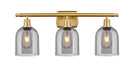 Innovations - 516-3W-SG-G558-6SM - Three Light Bath Vanity - Ballston - Satin Gold