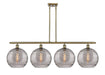 Innovations - 516-4I-AB-G1213-12SM - Four Light Island Pendant - Ballston - Antique Brass