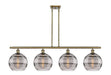 Innovations - 516-4I-AB-G556-10SM - Four Light Island Pendant - Ballston - Antique Brass