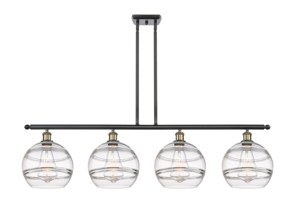 Innovations - 516-4I-BAB-G556-10CL - Four Light Island Pendant - Ballston - Black Antique Brass