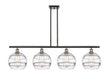 Innovations - 516-4I-BAB-G556-10CL - Four Light Island Pendant - Ballston - Black Antique Brass