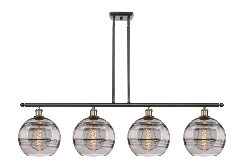 Innovations - 516-4I-BAB-G556-10SM - Four Light Island Pendant - Ballston - Black Antique Brass