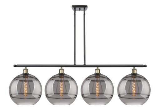 Innovations - 516-4I-BAB-G556-12SM - Four Light Island Pendant - Ballston - Black Antique Brass