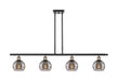 Innovations - 516-4I-BAB-G556-6SM - Four Light Island Pendant - Ballston - Black Antique Brass