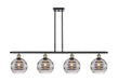 Innovations - 516-4I-BAB-G556-8SM - Four Light Island Pendant - Ballston - Black Antique Brass