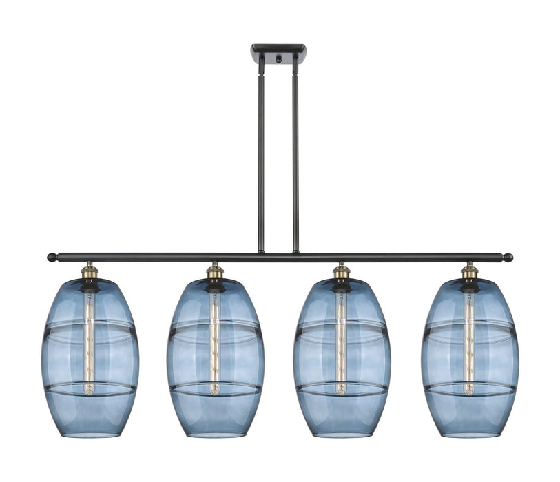 Innovations - 516-4I-BAB-G557-10BL - Four Light Island Pendant - Ballston - Black Antique Brass