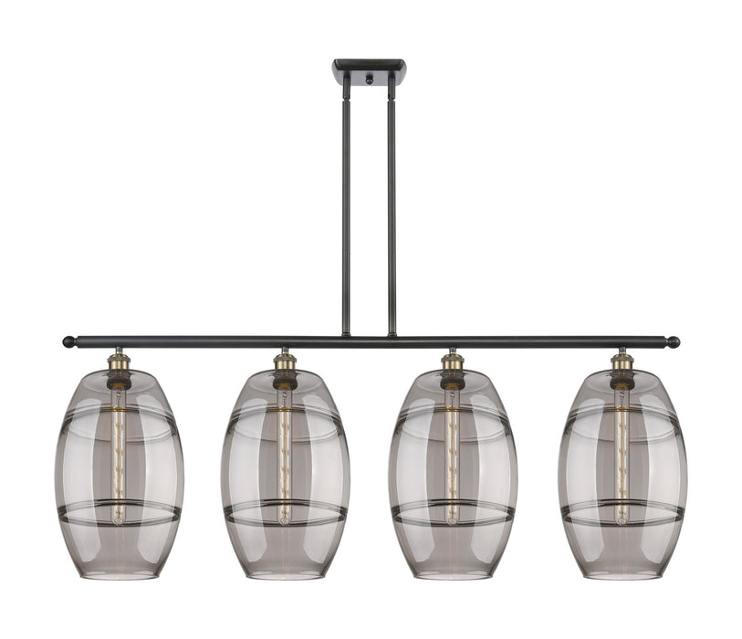 Innovations - 516-4I-BAB-G557-10SM - Four Light Island Pendant - Ballston - Black Antique Brass