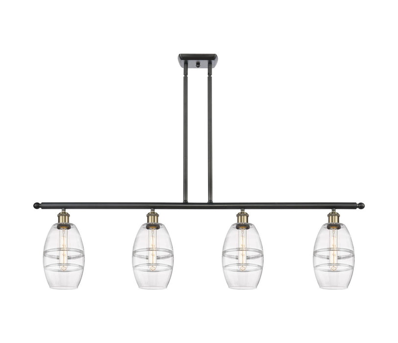 Innovations - 516-4I-BAB-G557-6CL - Four Light Island Pendant - Ballston - Black Antique Brass