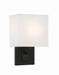 Crystorama - BRE-A3632-BF - One Light Wall Sconce - Brent - Black Forged