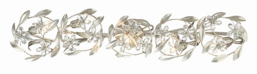 Crystorama - MSL-305-SA - Five Light Wall Sconce - Marselle - Antique Silver