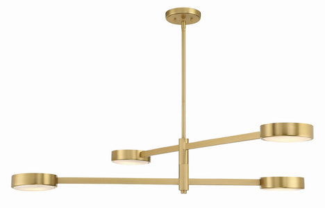 Crystorama Orson ORS-734-MG-ST Chandelier - Thumbnail 5