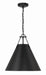 Crystorama - XAV-B8305-MK - Three Light Pendant - Xavier - Matte Black