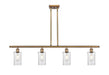 Innovations - 516-4I-BB-G804 - Four Light Island Pendant - Ballston - Brushed Brass