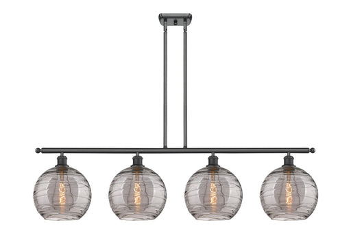 Innovations - 516-4I-BK-G1213-10SM - Four Light Island Pendant - Ballston - Matte Black