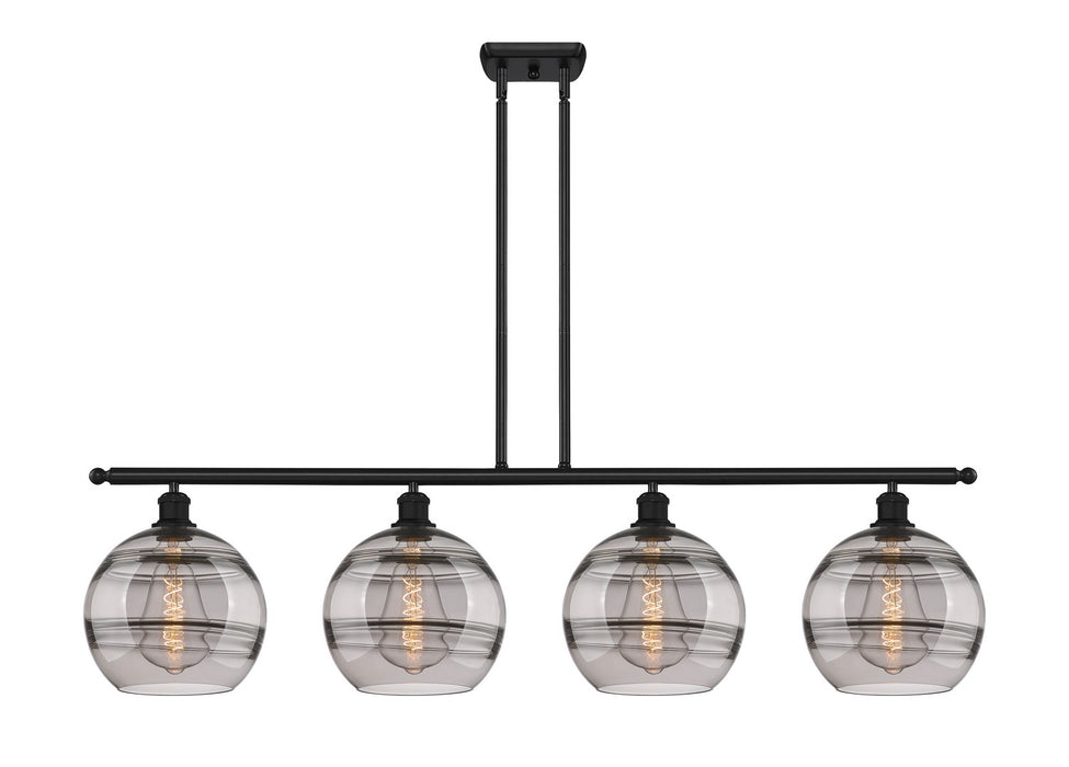 Innovations - 516-4I-BK-G556-10SM - Four Light Island Pendant - Ballston - Matte Black