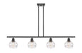 Innovations - 516-4I-OB-G556-6CL - Four Light Island Pendant - Ballston - Oil Rubbed Bronze