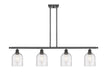 Innovations - 516-4I-OB-G558-6SDY - Four Light Island Pendant - Ballston - Oil Rubbed Bronze