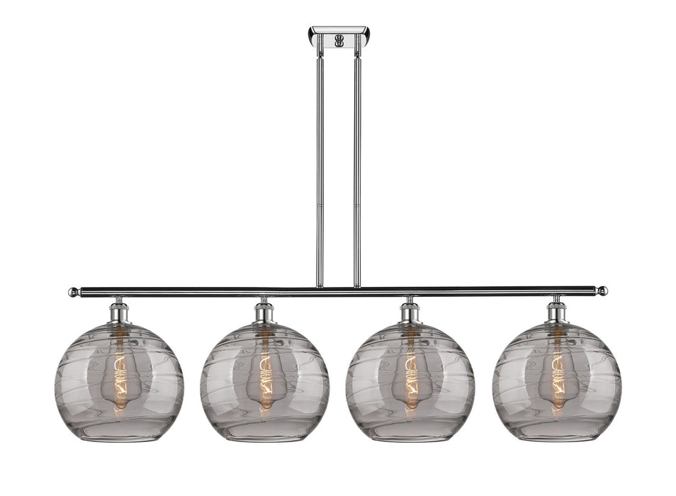 Innovations - 516-4I-PC-G1213-12SM - Four Light Island Pendant - Ballston - Polished Chrome